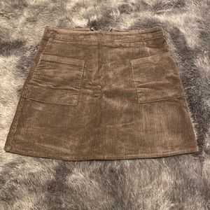 Corduroy Skirt